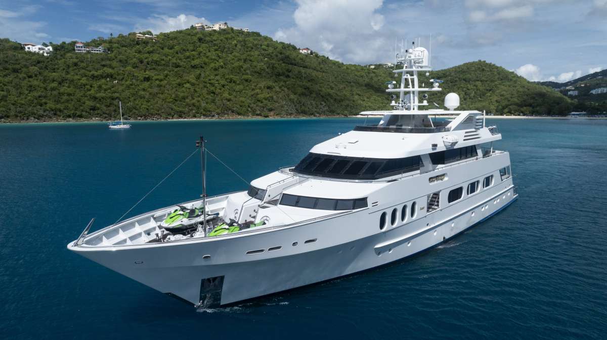 neverenough140a charter yacht