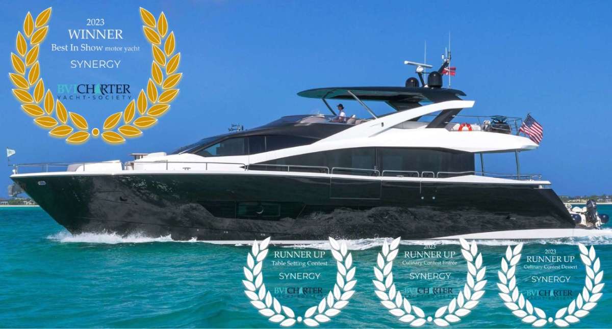 synergy86 charter yacht