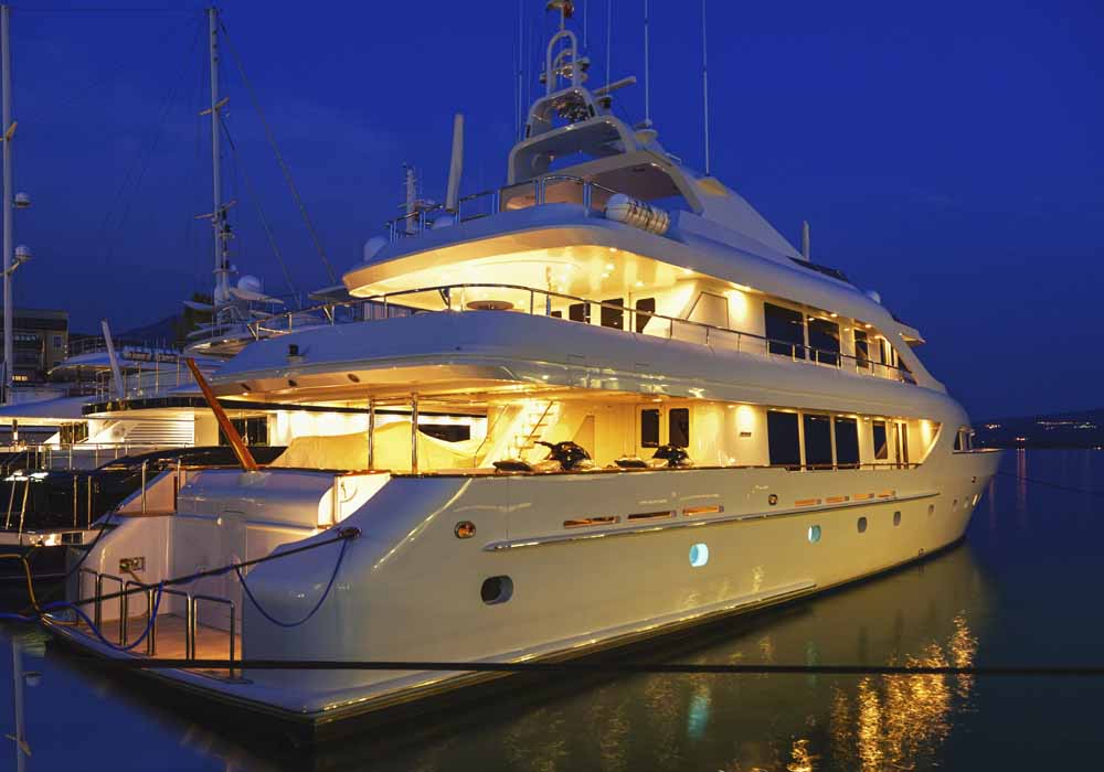 mega yacht nantucket