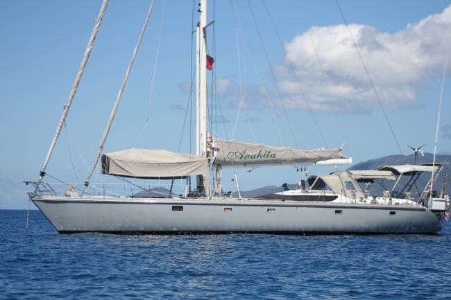 anahita charter yacht