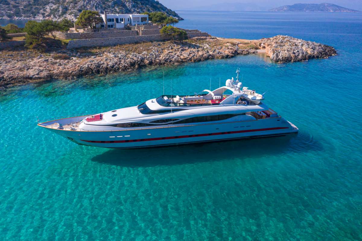 glaros130 charter yacht