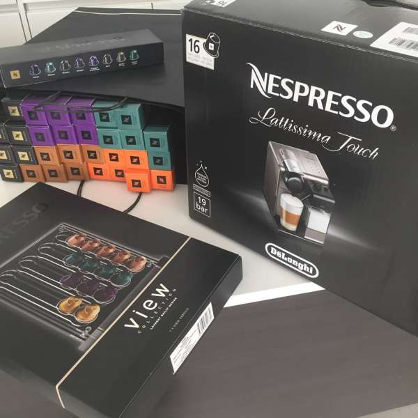 Nespresso coffee machine onboard