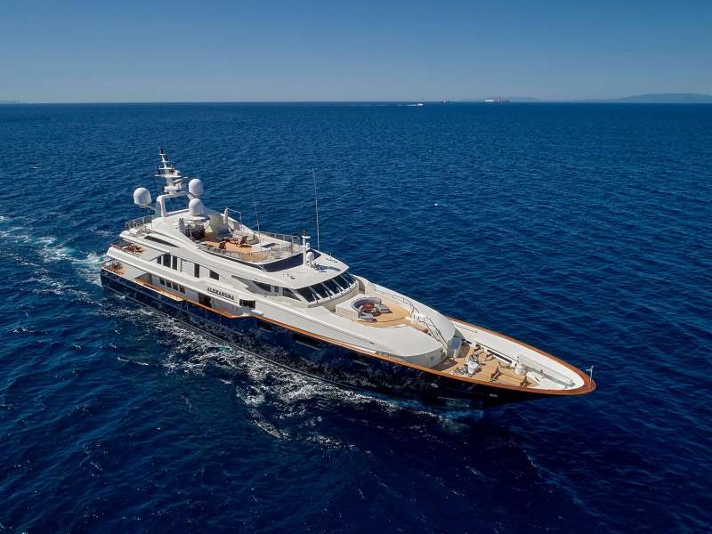 alexandra164 charter yacht