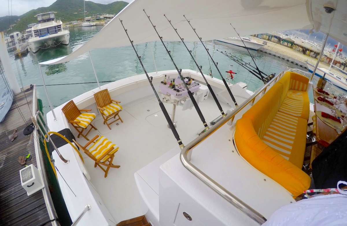 Aft deck seating options
