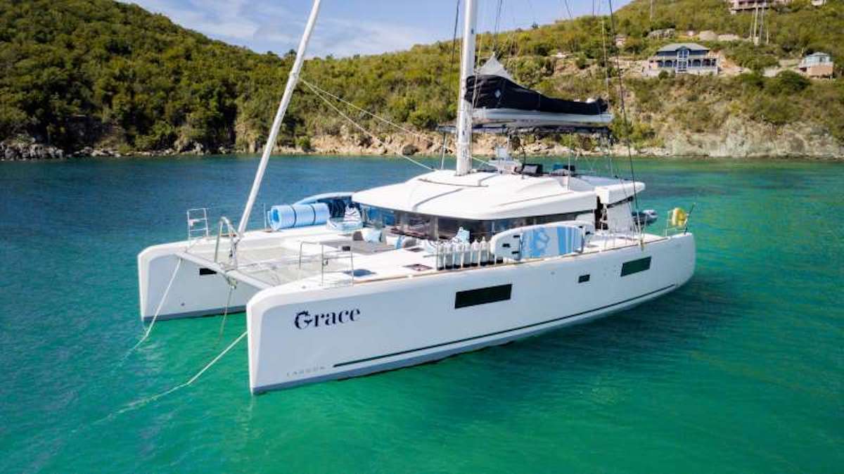 grace52 charter yacht