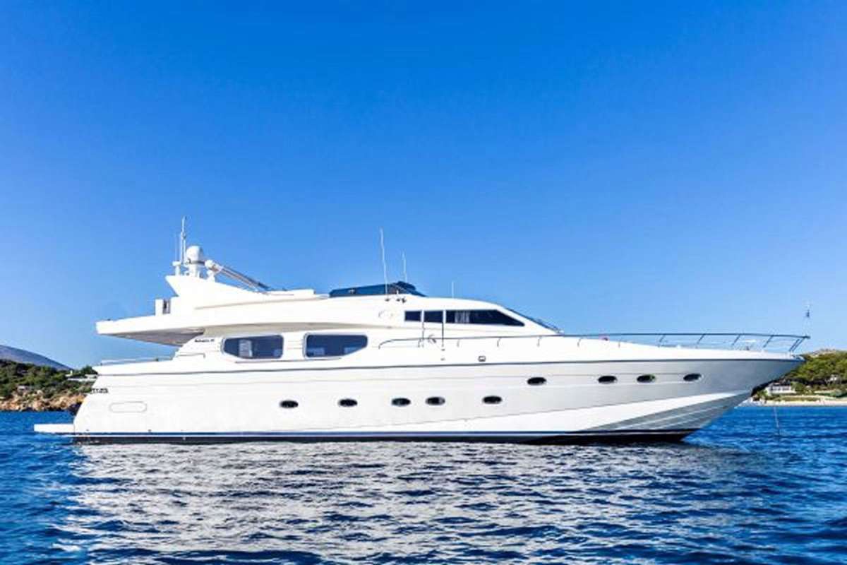 notus80 charter yacht