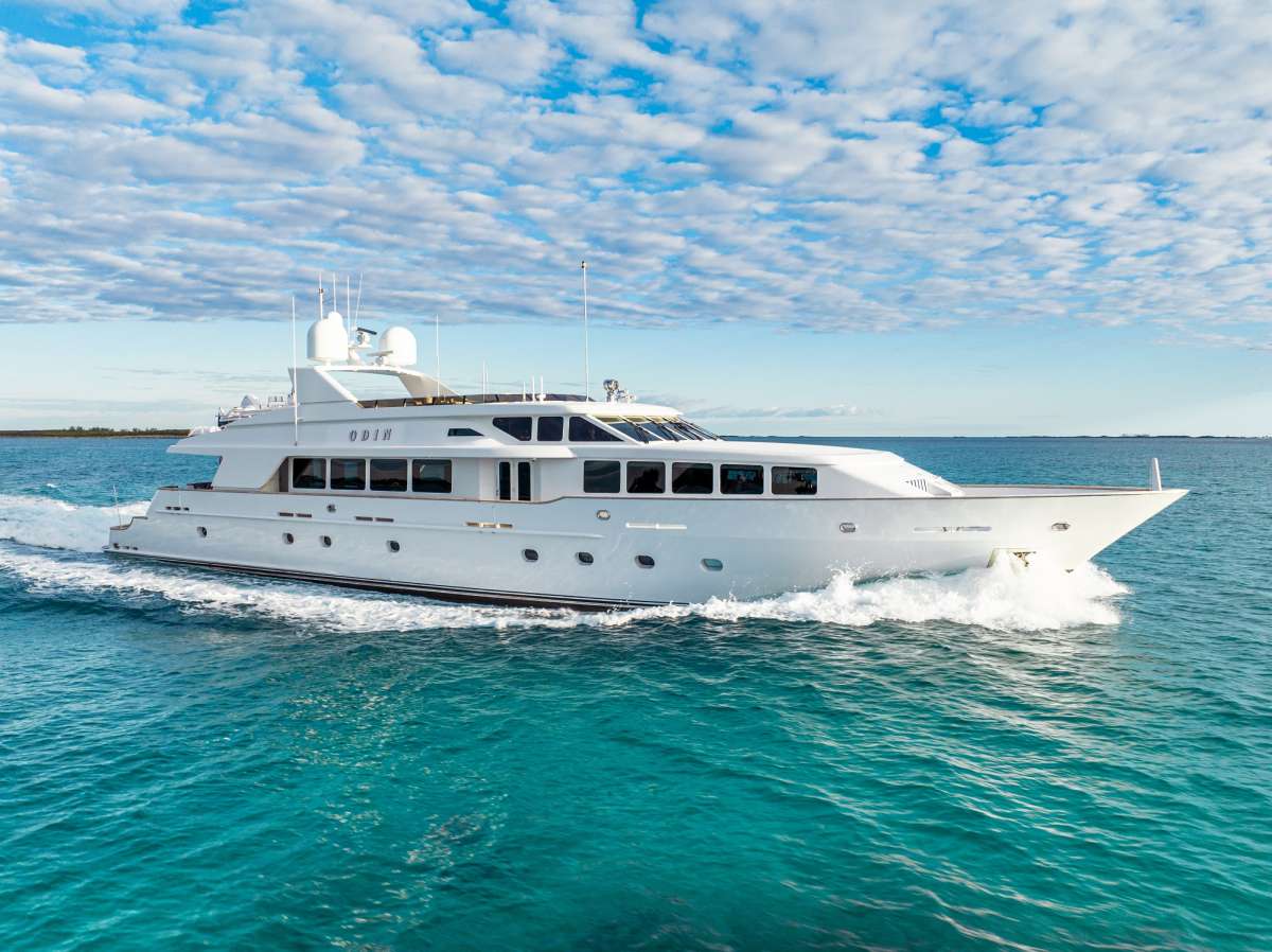 odin126 charter yacht