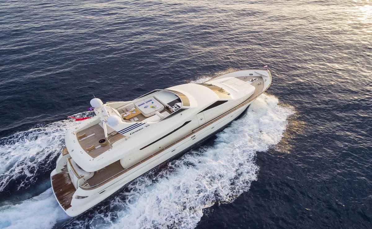 gorgeous74 charter yacht