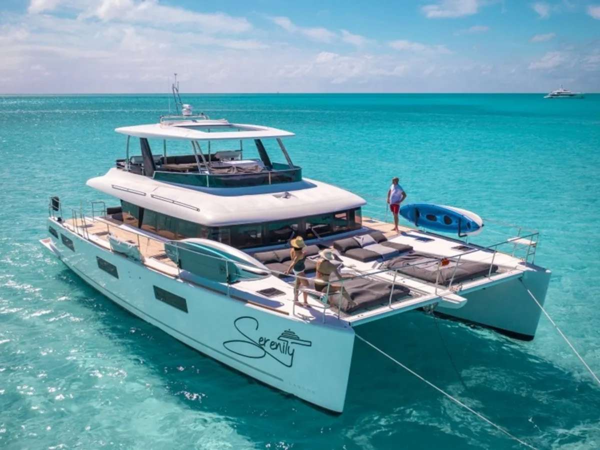 serenity63 charter yacht