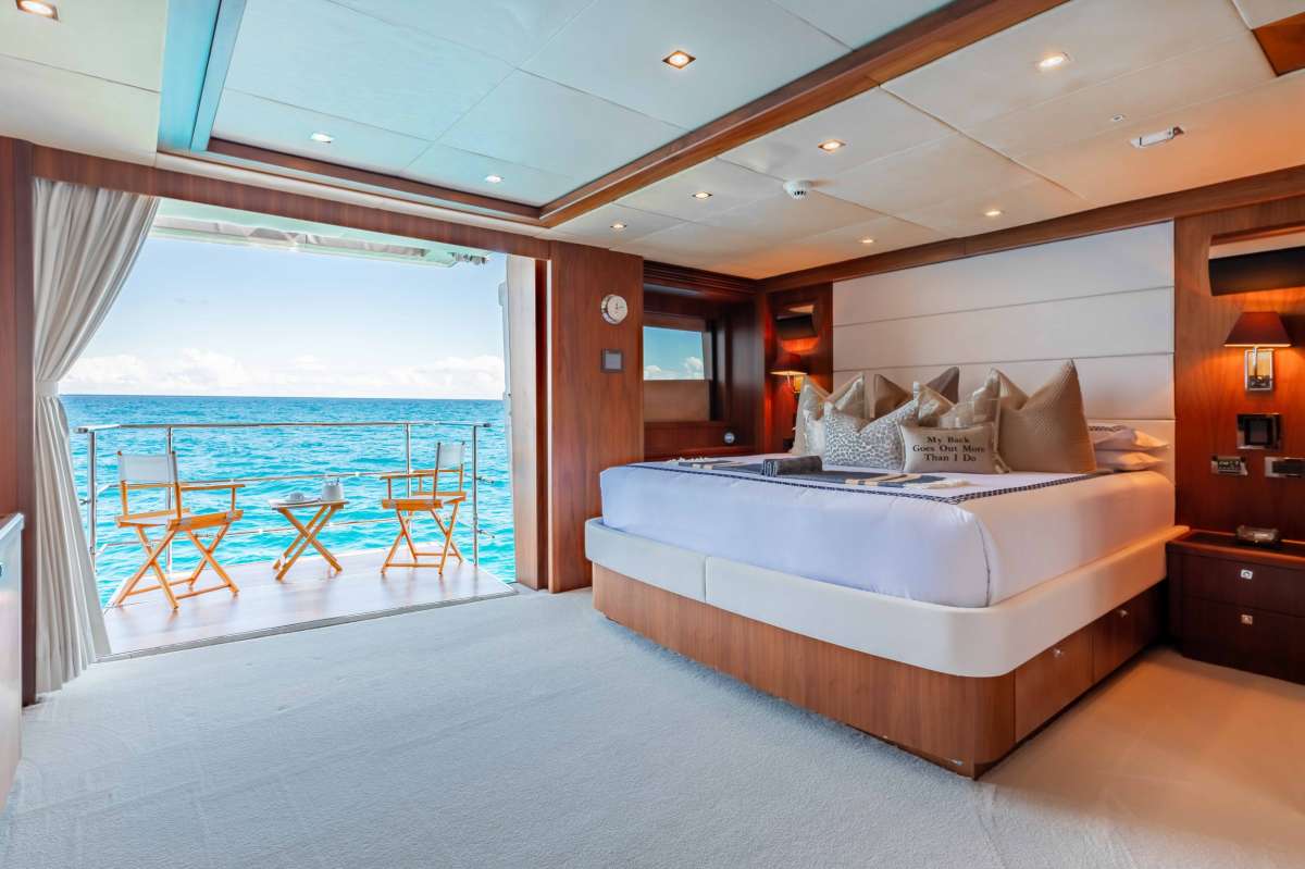 On Deck Master King Stateroom (features fold out Balcony)