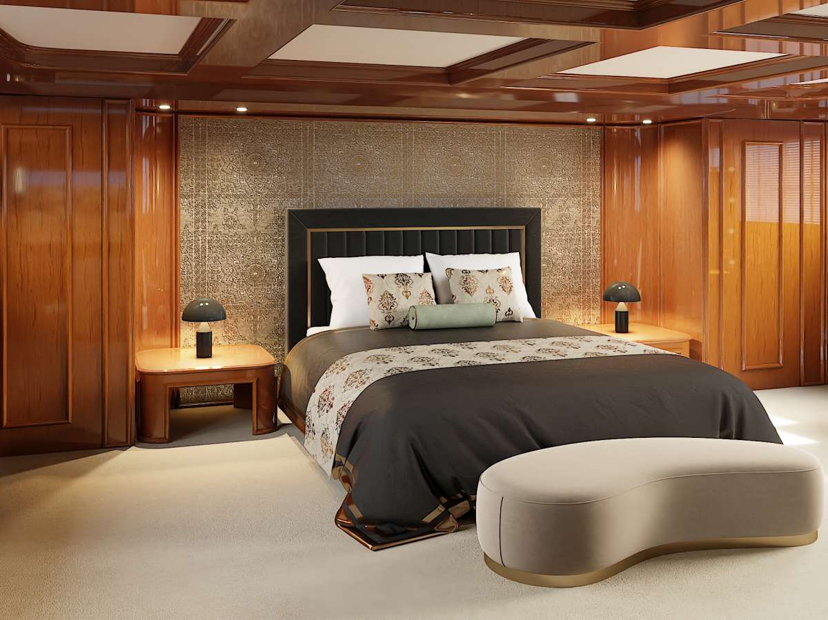 The Master features a Superking size bed, two closets, two seating areas and a dressing table