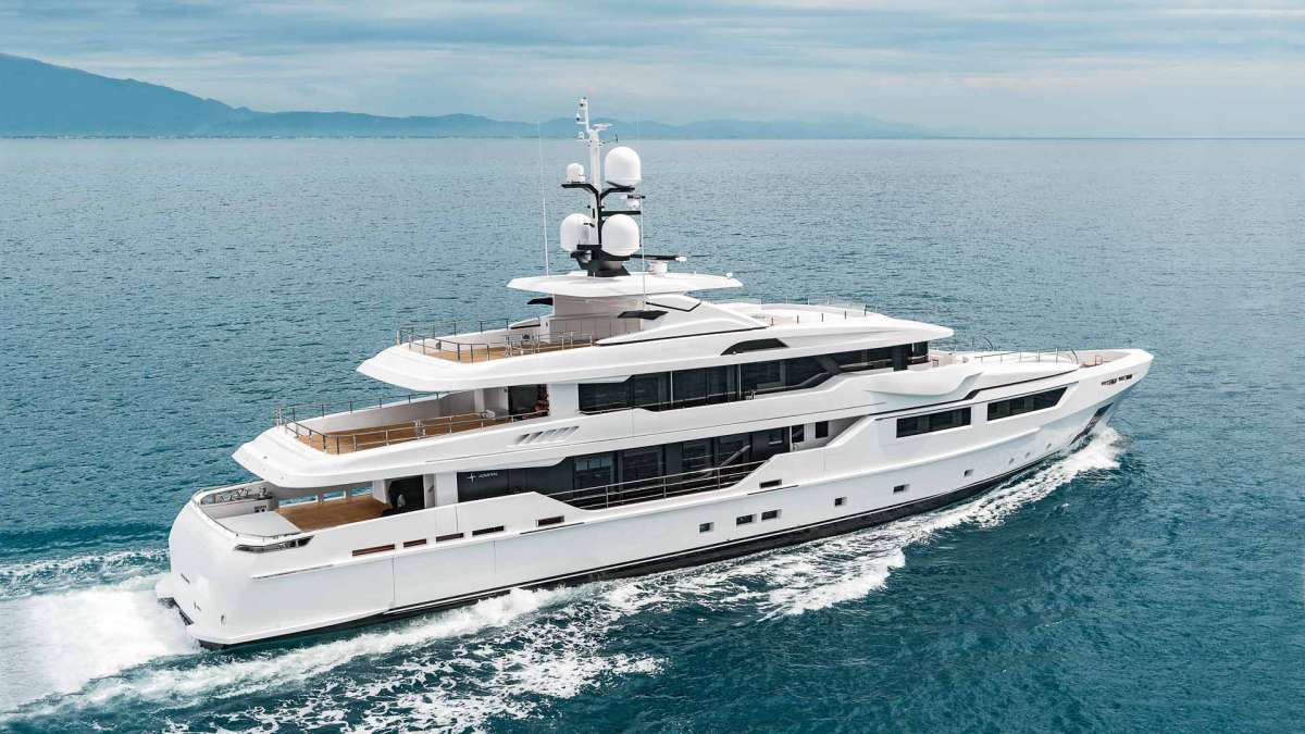 ethos158 charter yacht