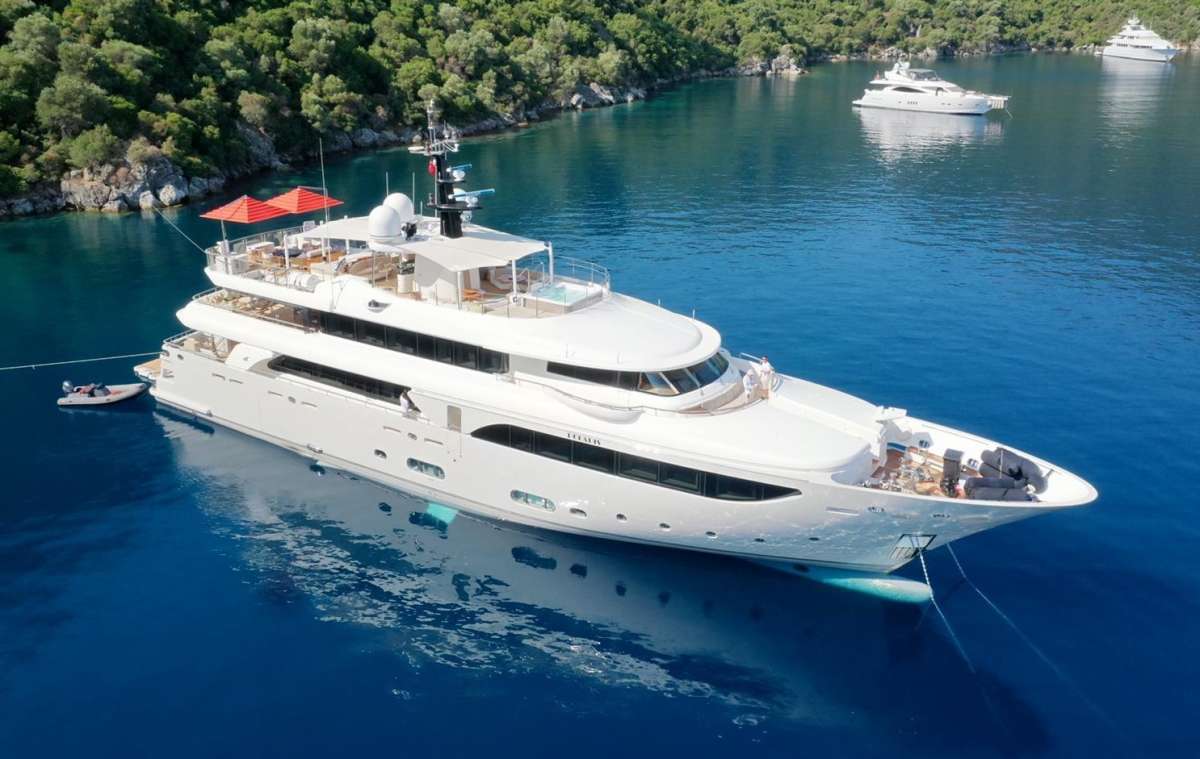 polaris139 charter yacht