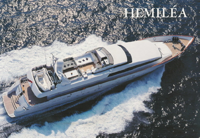 hemilea135 charter yacht